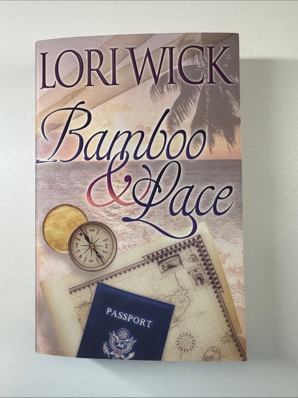 Bamboo & Lace — Book in Purple and Cream